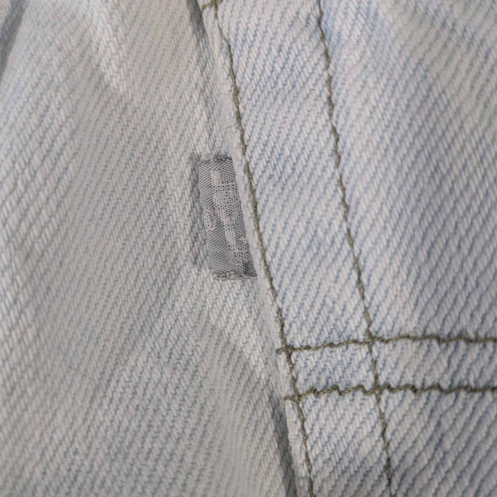Vintage 90's Levi’s Silver Tab Baggy Fit Jeans - MADE IN USA Size 32 - Fits 30 - Picture 5 of 15